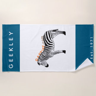 Strandtuch GEEKLEY marine