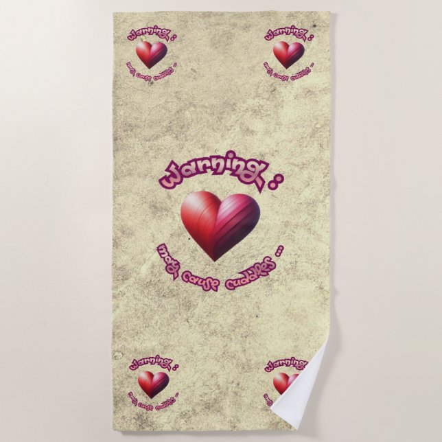 Strandtuch - Jamming! Secret Crush Beach  (Vorderseite)