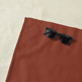 Strandtuch | Modernes einfaches Monogramm