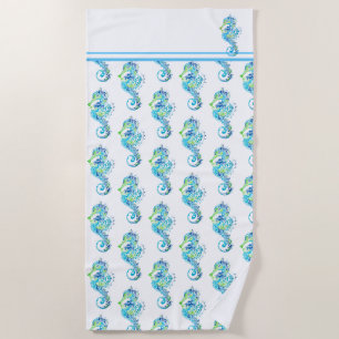 Strandtuch-Seepferdchen Strandtuch