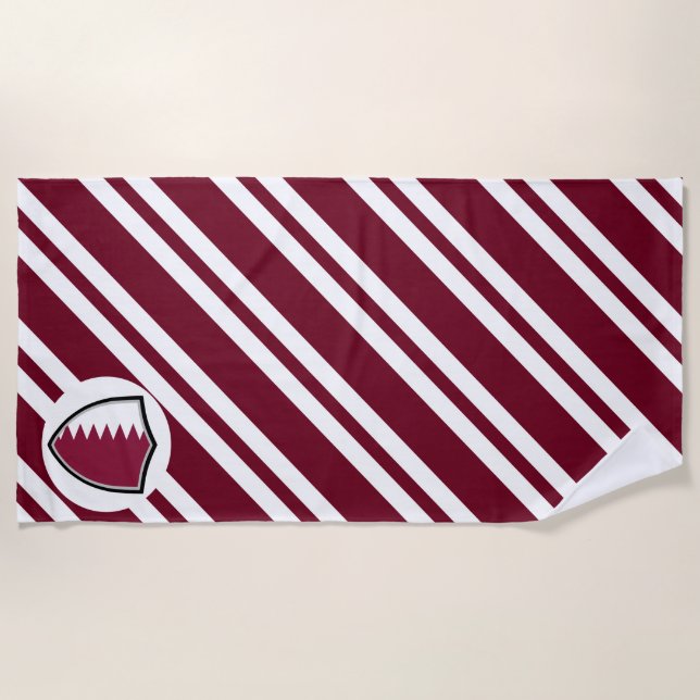 Strandtuch unter Katar (Vorderseite)