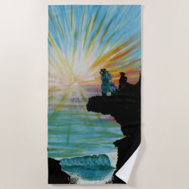 Strandtuch vom Himmel