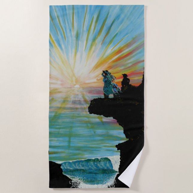 Strandtuch vom Himmel (Vorderseite)