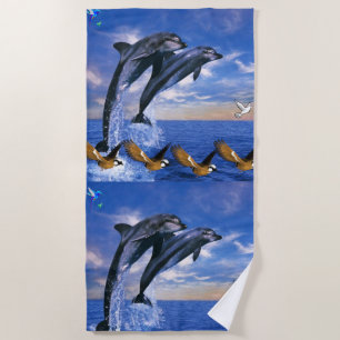 Strandtücher Delphins