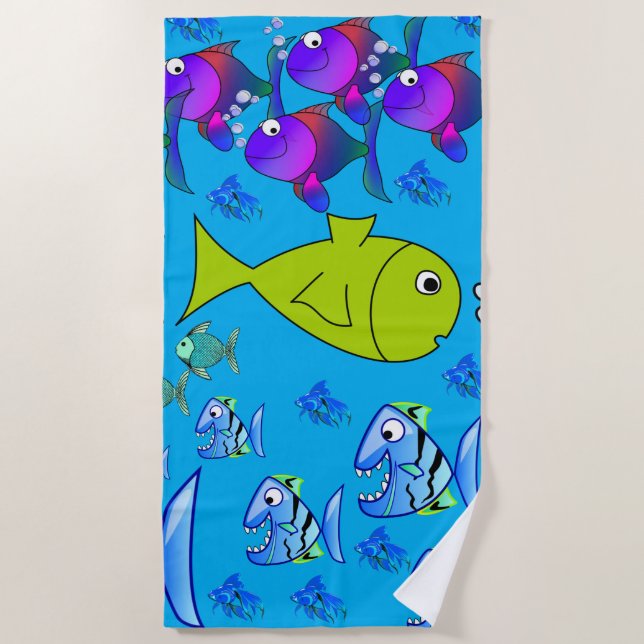 Strandtücher Fisch (Vorderseite)