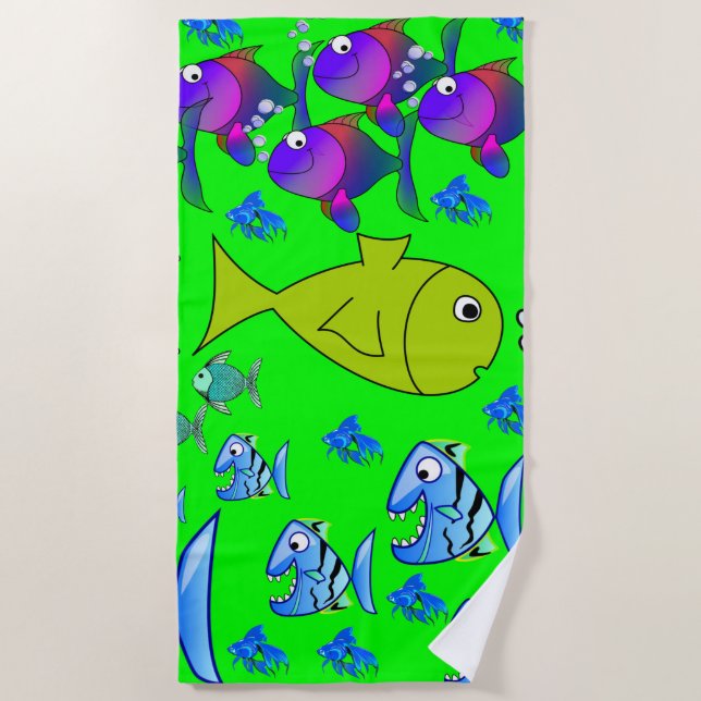 Strandtücher Fisch (Vorderseite)