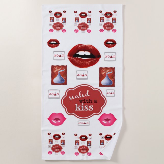 Strandtücher von Valentine (Vorderseite)