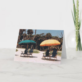 Strandumbrettkarte Karte