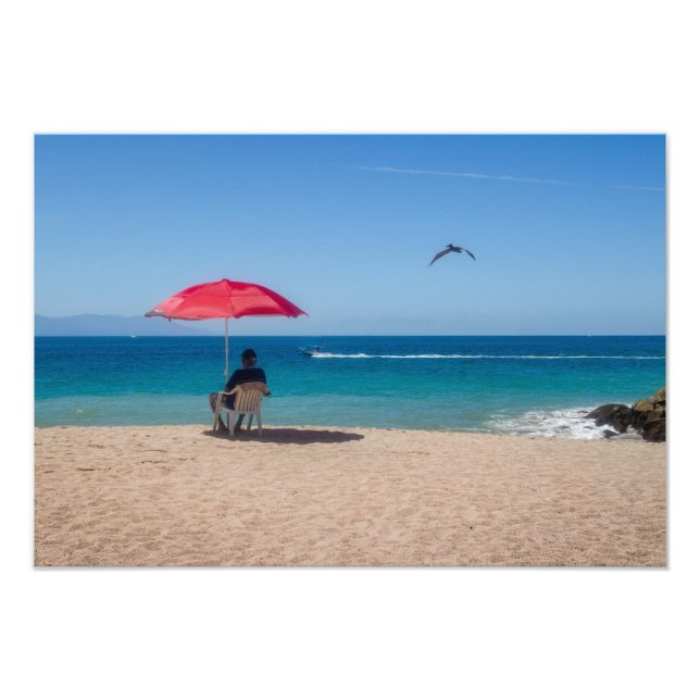 Strandumstimmung Fotodruck (Vorne)