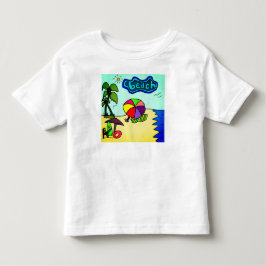 Strandurlaub entspannen kleinkind t-shirt