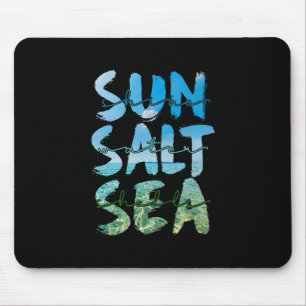 Strandurlaub Ozeanwellen Sonne Sommer Spaß Ferien Mousepad