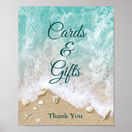 Strandwache Karten und Geschenkposter Poster