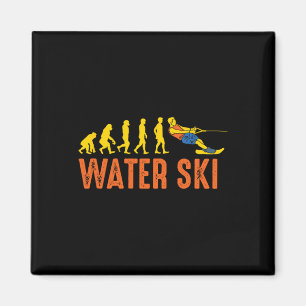 Strandwasserskifahrer Evolution Wasserskifahren Wa Magnet