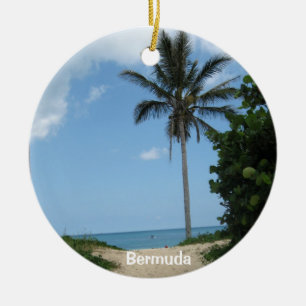 Strandweg, Bermuda Keramik Ornament