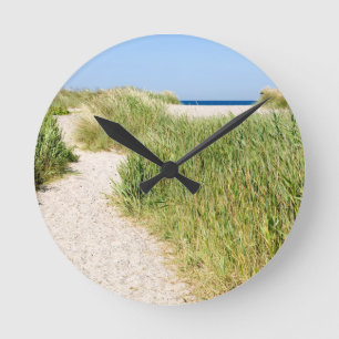 Strandweg Runde Wanduhr