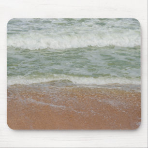 Strandwellen tropische Friedliche Surfferien Mousepad