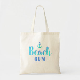 Strandwertloswatercolor-Anker-coole Taschen-Tasche Tragetasche