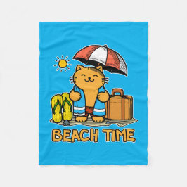 Strandzeit 1 fleecedecke