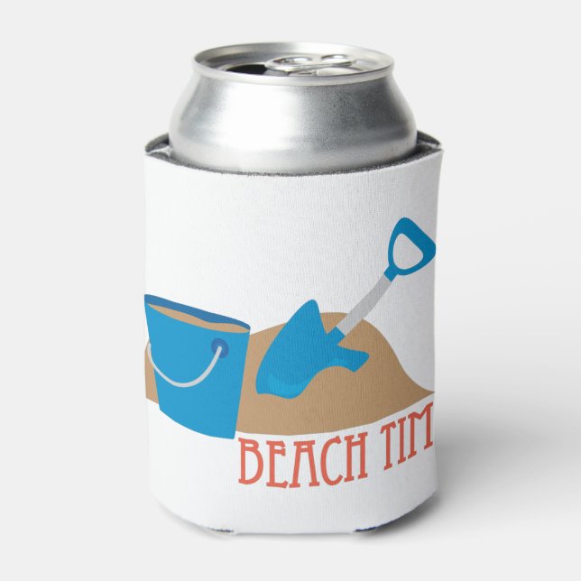 Strandzeit Dosenkühler (Kanne Vorderseite)