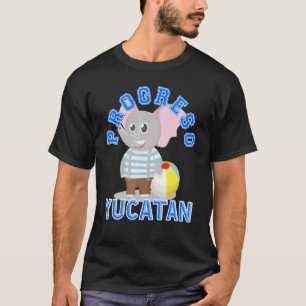 Strandzeit in Progreso Yucatan Mexiko T-Shirt