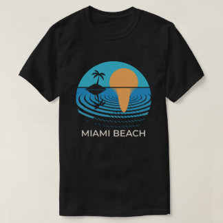 Strandzeit Ozean Vibes Typografie-Shirt T-Shirt