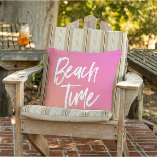 Strandzeit und Ihre Lieblingsstrände Kissen