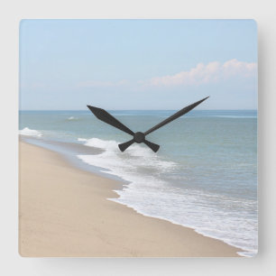 Strandzeit-Wanduhr Quadratische Wanduhr