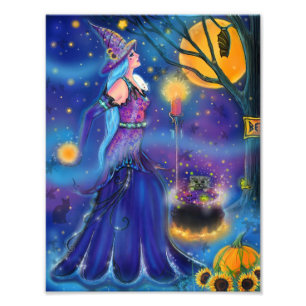 Strange Brew Hallow Hexe von Renee Lavoie Fotodruck