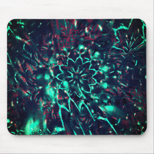 Strange flower lost in debris forest mousepad