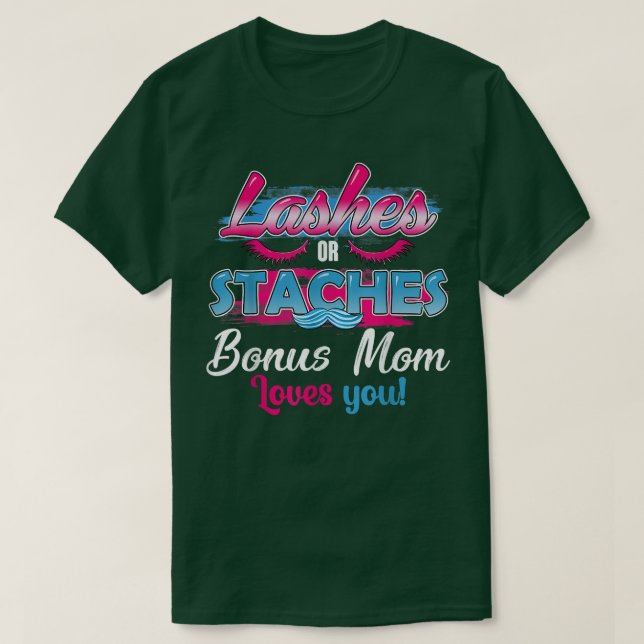 Stränge oder Lashes Bonus Mama Lieben Sie das best T-Shirt (Design vorne)