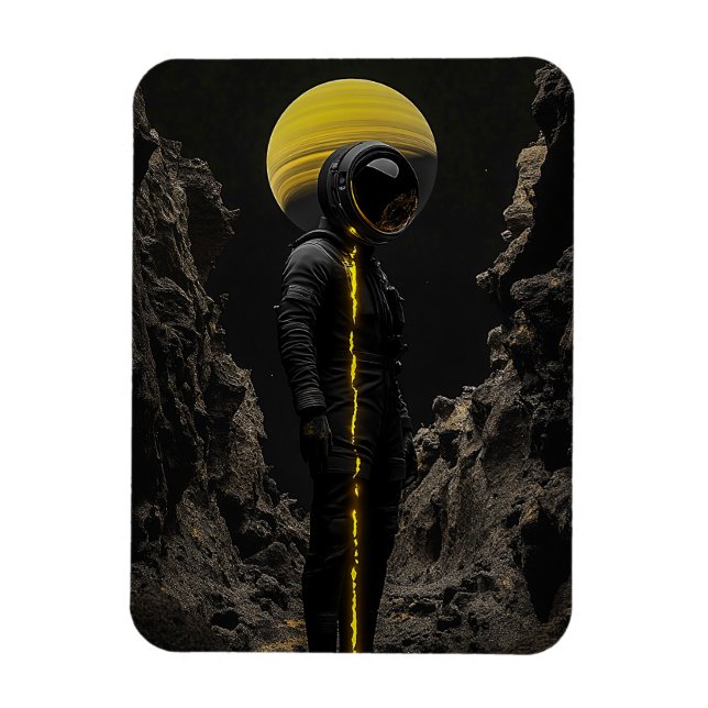 Strange Planet Magnet (Vertikal)
