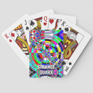 STRANGE QUARK (Sie können die Wörter ändern) Spielkarten