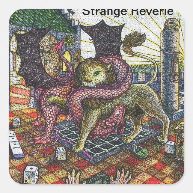 Strange Reverie Stickers (Vorderseite)