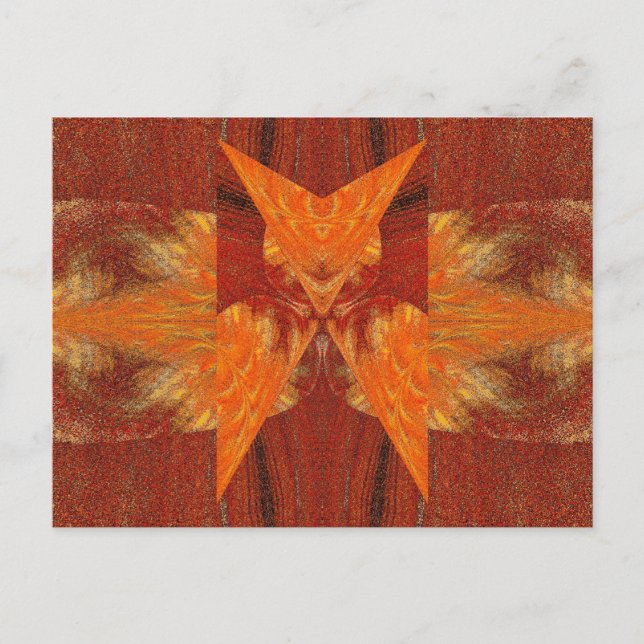 STRANGE-SCHALTFLÄCHE 5 POSTKARTE (Vorderseite)