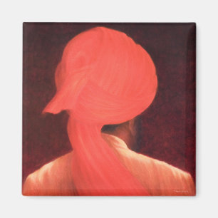 Strange Turban Magnet