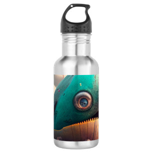 Strange Whale Edelstahlflasche
