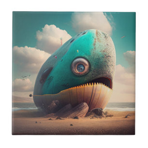 Strange Whale Fliese