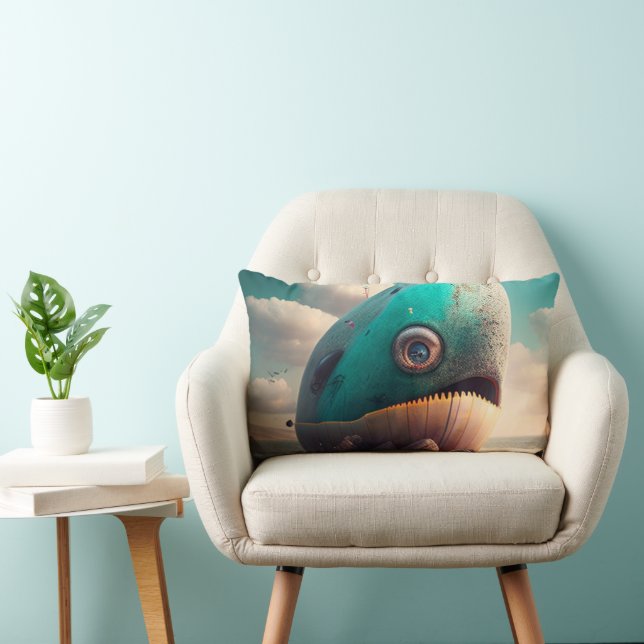 Strange Whale Lendenkissen (Stuhl )