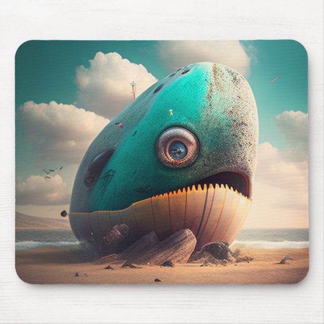 Strange Whale Mousepad (Vorne)