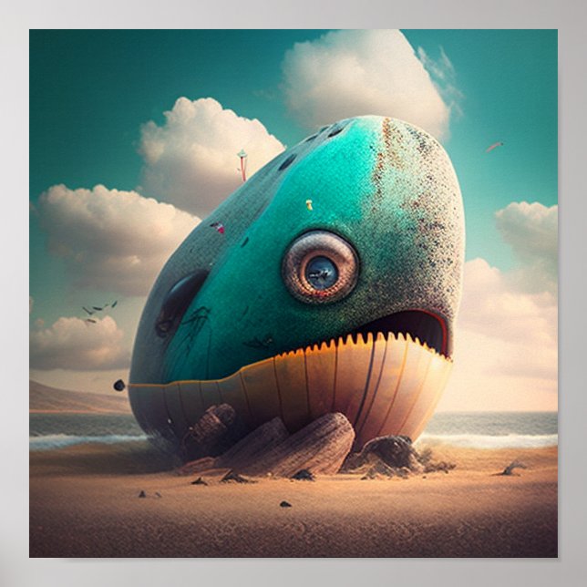 Strange Whale Poster (Vorne)