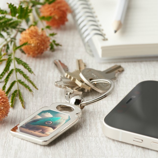 Strange Whale Schlüsselanhänger (Seite)