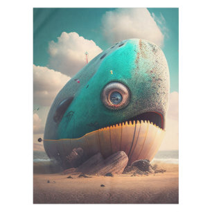 Strange Whale Tischdecke