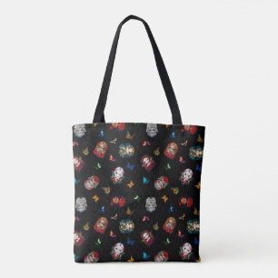 Strangeling Fairies & Butterflies (schwarz) Tasche