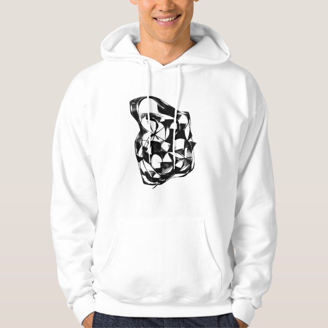 StrangeTshirt WeirdArt AbstractDesign UniqueS Hoodie (Vorderseite)