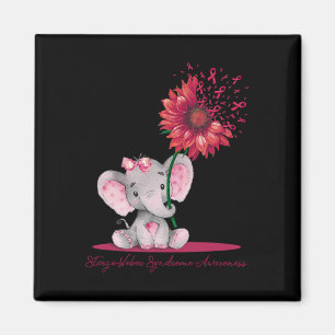 Strangweber Syndrome Awareness Niedlich Elephant S Magnet