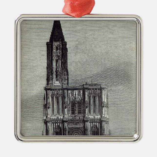 Strasburg Kathedrale Silbernes Ornament (Vorne)