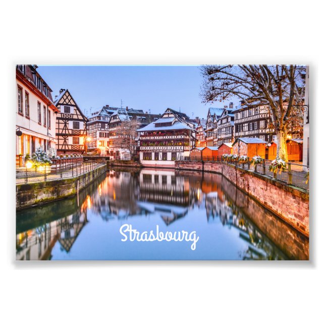 Straßburg Fotodruck (Vorne)