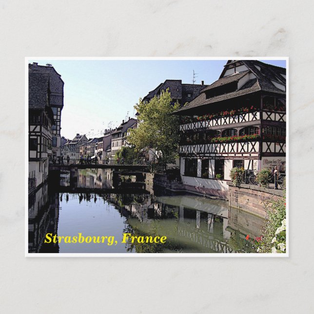 Straßburg, Frankreich Postkarte (Vorderseite)
