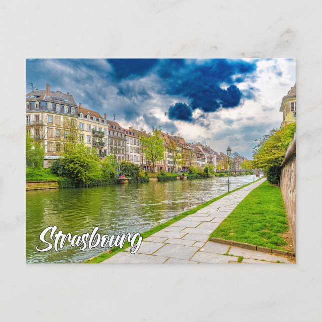 Straßburg, Frankreich Postkarte (Vorderseite)
