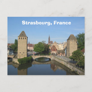 Straßburg, Frankreich Postkarte